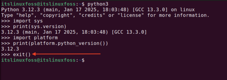 How to Check Python Version on Ubuntu 24.04 LTS