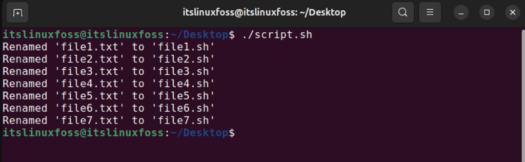 Use bash for loop as a linux administrator 3