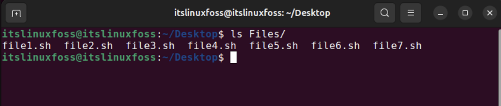 Use bash for loop as a linux administrator 4