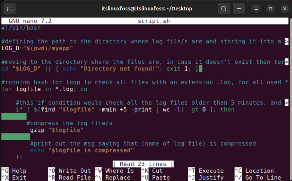 Use bash for loop as a linux administrator 5